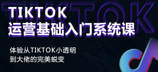 Tiktok实操进阶课程，体验从tiktok小透明到大佬的完美蜕变