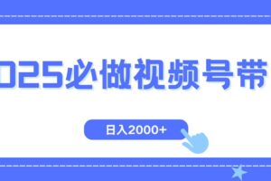 （14259期）视频号带货，纯自然流，起号简单，爆率高轻松日入2000+